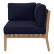 outdoor furniture loveseat Modway Furniture Sofa Sectionals Gray Navy