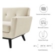 chairs for king Modway Furniture Sofas and Armchairs Beige