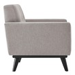 best accent chairs with ottoman Modway Furniture Sofas and Armchairs Light Gray