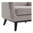 best accent chairs with ottoman Modway Furniture Sofas and Armchairs Light Gray