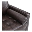acrylic chair Modway Furniture Sofas and Armchairs Chairs Brown