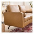 dark grey small sectional Modway Furniture Sofas and Armchairs Tan