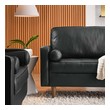 red sectional sofa Modway Furniture Sofas and Armchairs Black