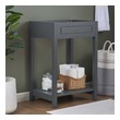 small cabinet for bathroom countertop Modway Furniture Vanities Gray