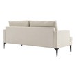 left l couch Modway Furniture Sofas and Armchairs Beige
