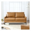 large couch with chaise Modway Furniture Sofas and Armchairs Tan