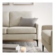 couch big Modway Furniture Sofas and Armchairs Beige