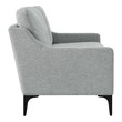largest sectional sofa Modway Furniture Sofas and Armchairs Light Gray