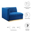 blue sofa and loveseat Modway Furniture Sofas and Armchairs Navy