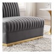 best lounge sectional sofa Modway Furniture Sofas and Armchairs Gray