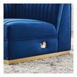 quality sectional sofas Modway Furniture Sofas and Armchairs Navy Blue