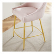 counter height swivel stools Modway Furniture Bar and Counter Stools Pink