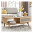 grey square coffee table Modway Furniture Tables Oak