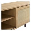 tv stand with center table Modway Furniture Oak