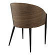 black dining chairs ikea Modway Furniture Dining Chairs Walnut