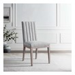 black dining chairs and table Modway Furniture Dining Chairs Light Gray