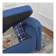 styling blue accent chairs Modway Furniture Benches and Stools Midnight Blue