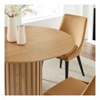 dining table for 4 with chairs Modway Furniture Bar and Dining Tables Oak