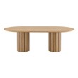 long dining room table Modway Furniture Bar and Dining Tables Oak
