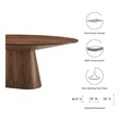 best kitchen table sets Modway Furniture Bar and Dining Tables Walnut