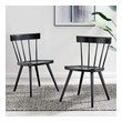 mix match dining chairs Modway Furniture Dining Chairs Black