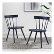 white dining table chairs Modway Furniture Dining Chairs Midnight