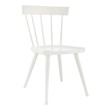 black wood chairs for dining table Modway Furniture Dining Chairs White