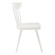 black wood chairs for dining table Modway Furniture Dining Chairs White