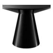 white round kitchen table set Modway Furniture Bar and Dining Tables Black