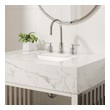 bathroom vanity set Modway Furniture Vanities Bathroom Vanities White Silver