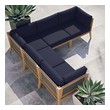 velvet couch sleeper Modway Furniture Sofa Sectionals Gray Navy