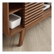 white media console table Modway Furniture Wal