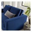 pit sectional couch Modway Furniture Sofas and Armchairs Deep Navy