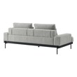 pit couch ikea Modway Furniture Sofas and Armchairs Light Gray
