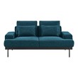 leather brown sectional couch Modway Furniture Sofas and Armchairs Azure