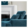 leather brown accent chair Modway Furniture Sofas and Armchairs Azure