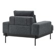 pink arm chair Modway Furniture Sofas and Armchairs Charcoal