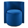 accent chairs with table Modway Furniture Sofas and Armchairs Navy