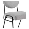 velvet chairs with gold legs Modway Furniture Dining Chairs Black Light Gray