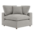 couch with a pull out bed Modway Furniture Sofas and Armchairs Light Gray
