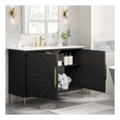 washroom vanity design Modway Furniture Vanities White Black