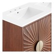 72 inch bathroom countertop Modway Furniture Vanities White Walnut