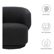 blue armchair covers Modway Furniture Sofas and Armchairs Black