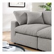 red sectional couch Modway Furniture Sofas and Armchairs Light Gray