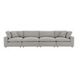 lilac velvet couch Modway Furniture Sofas and Armchairs Sofas and Loveseat Light Gray