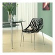dining room sets for small spaces Modway Furniture Dining Chairs Black
