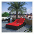 2 piece conversation set Modway Furniture Daybeds and Lounges Espresso Red