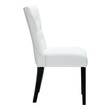 dining chairs blue velvet Modway Furniture Dining Chairs White