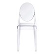 gold leg chair Modway Furniture Dining Chairs Clear
