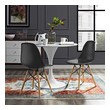 dining room chairs with black legs Modway Furniture Dining Chairs Black